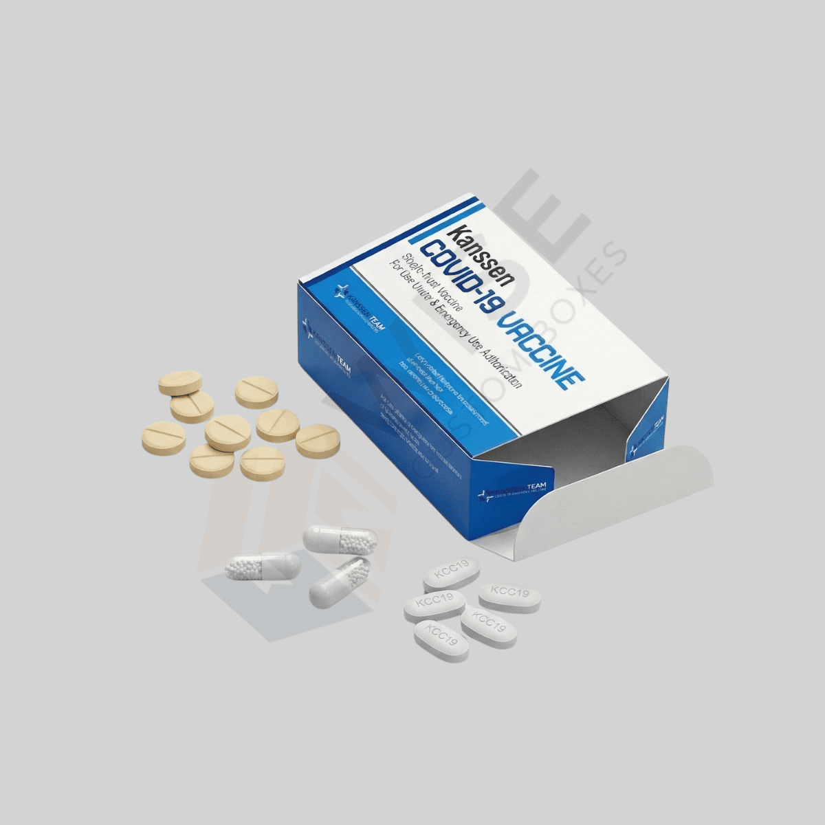 Durable custom medicine boxes designed for secure pharmaceutical packaging and retail presentation