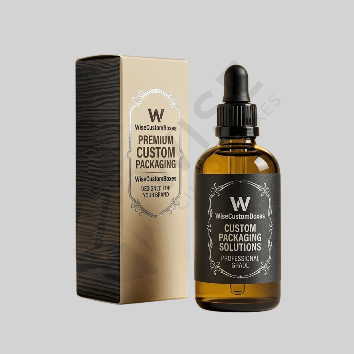 Custom Beard Oil Boxes designed for secure grooming product packaging with durable materials and premium branded presentation.