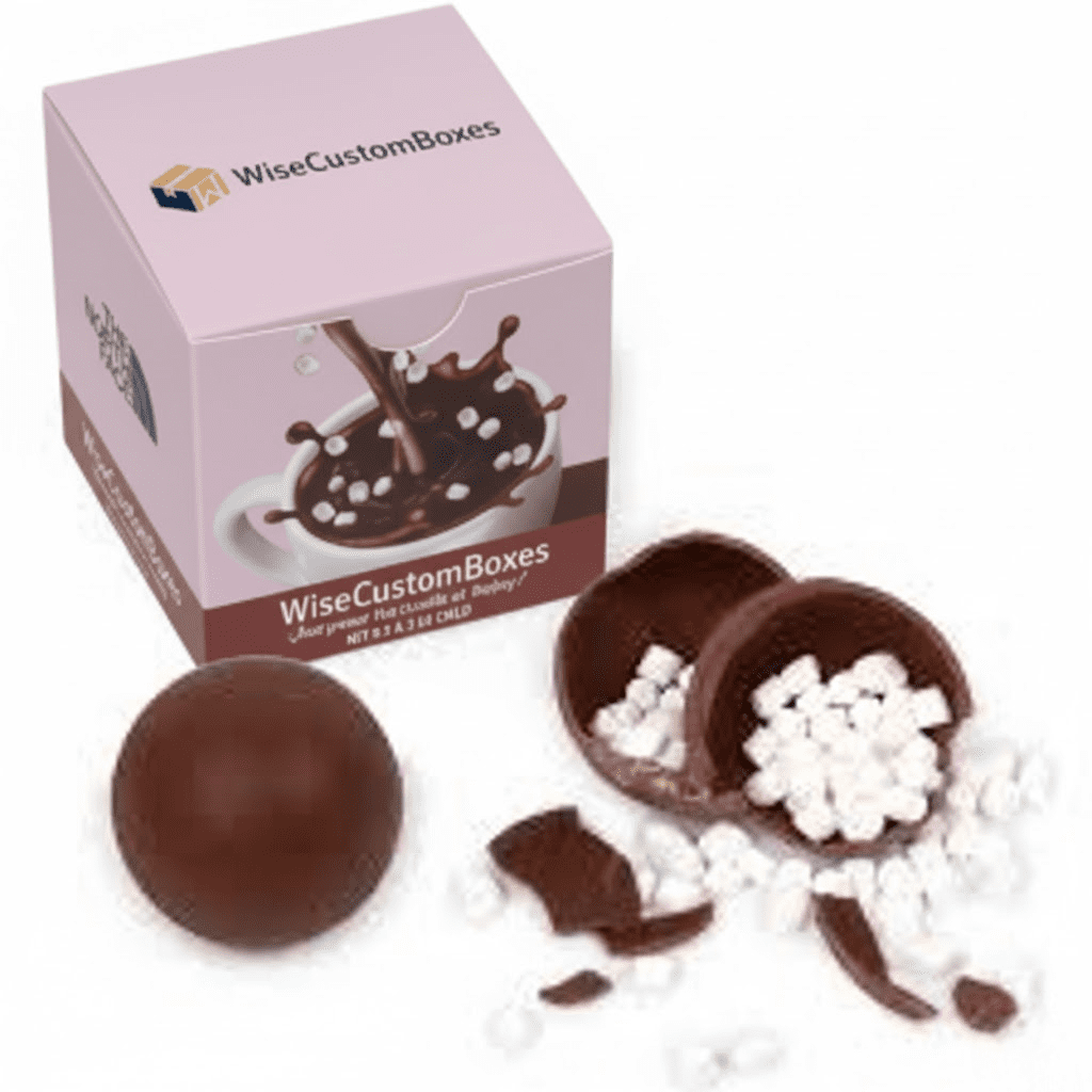 Custom Chocolate Bomb Boxes | Hot Cocoa Bomb Packaging - Image 4