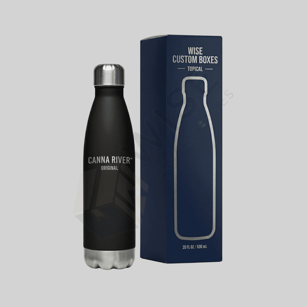 Custom 150ml Bottle Packaging designed for secure bottle storage with durable materials and premium branded presentation.