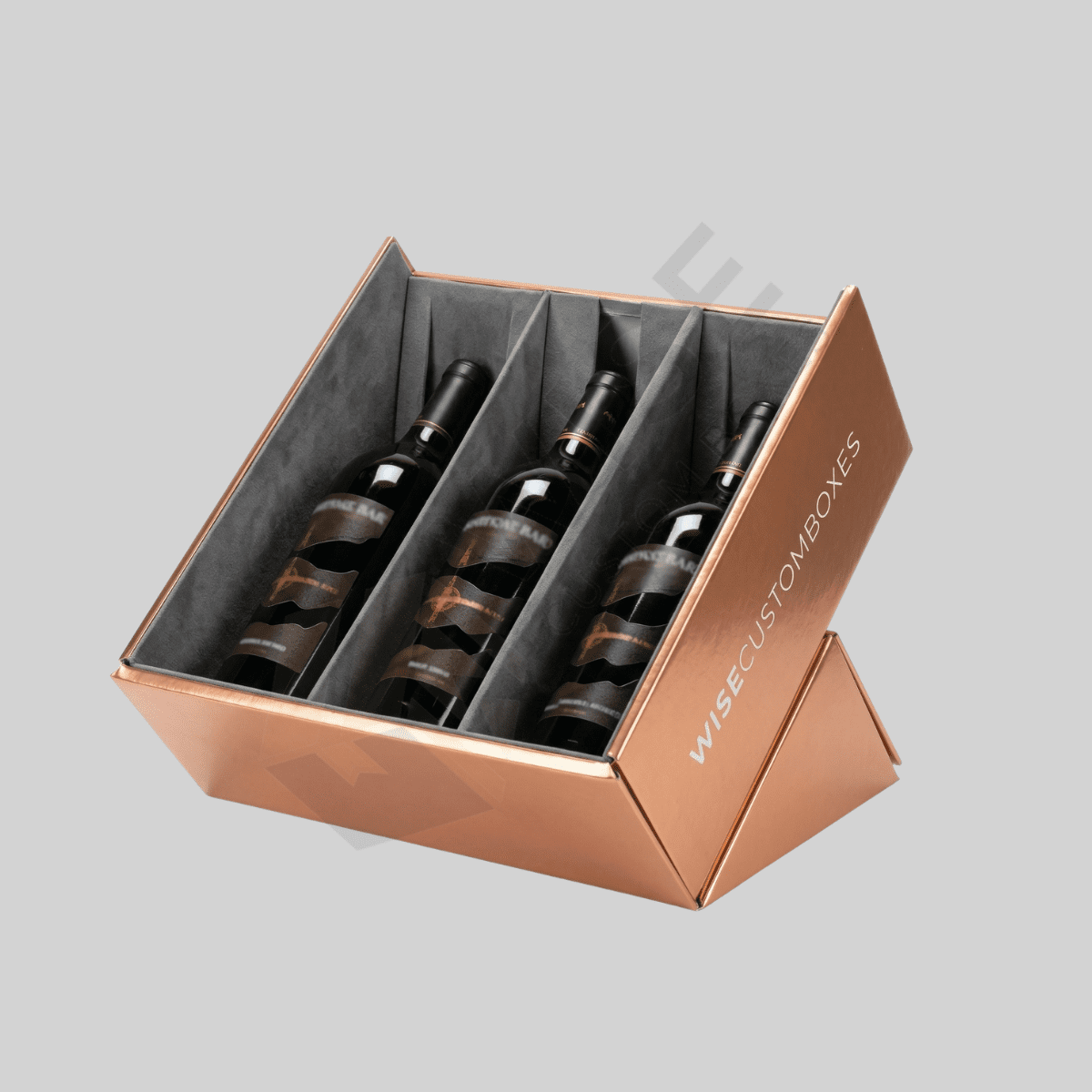 Custom 150ml Bottle Packaging designed for secure bottle storage with durable materials and premium branded presentation.