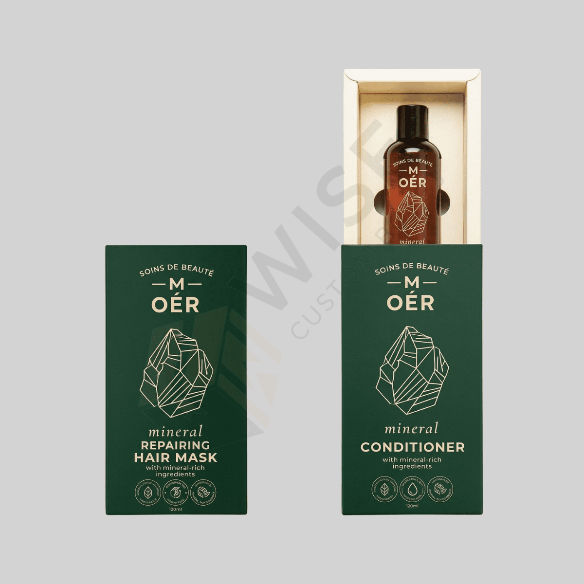 Custom 200ml Bottle Boxes designed for secure small bottle packaging with durable materials and premium branded presentation.