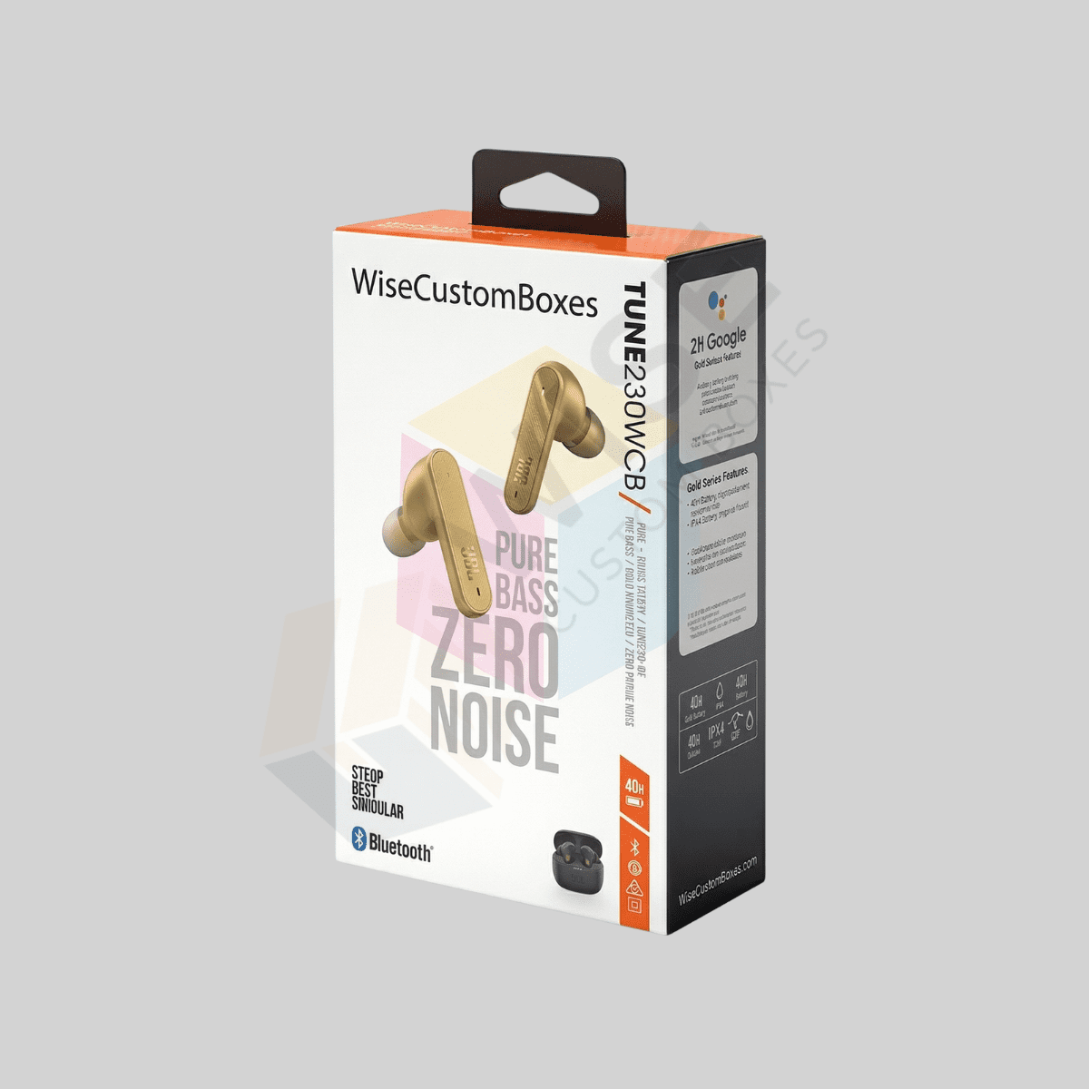 Custom Airpod Packaging designed for secure earbud storage with durable materials and premium branded presentation.