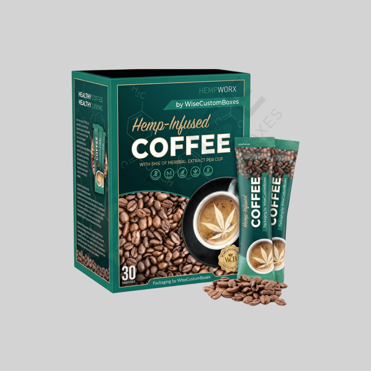 Custom Coffee Boxes designed for fresh coffee packaging with durable materials and premium branded presentation.