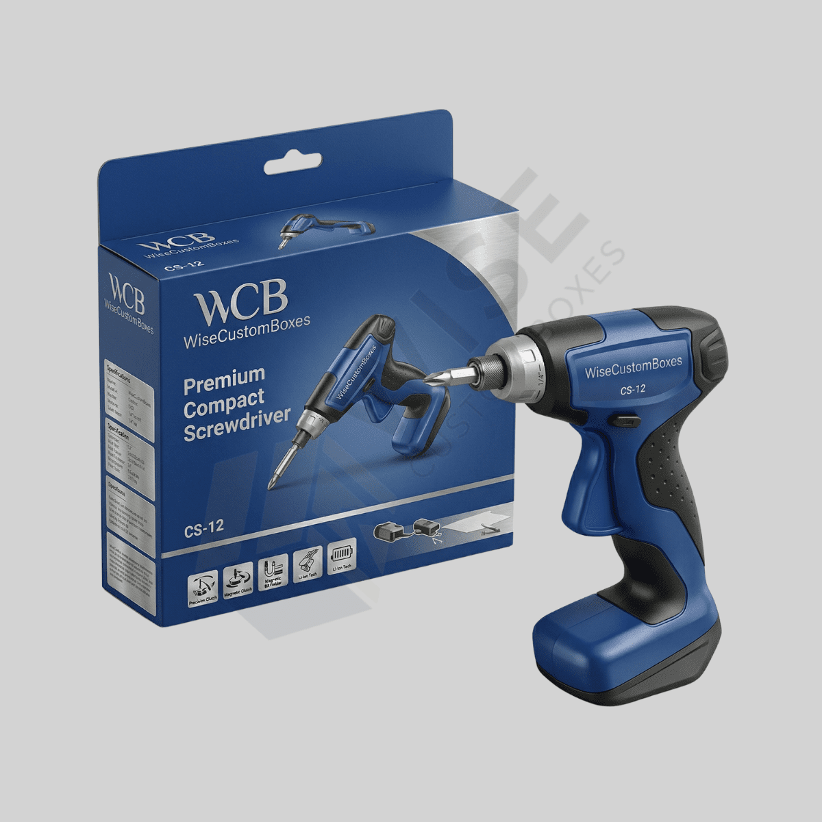 Custom Glue Gun Packaging designed for secure tool storage with durable materials and branded presentation.