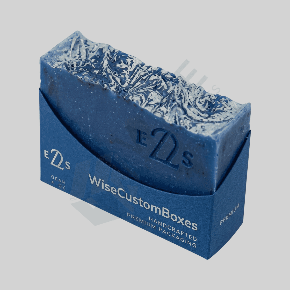 Custom Half Soap Boxes designed for compact soap packaging with durable materials and premium branded presentation.