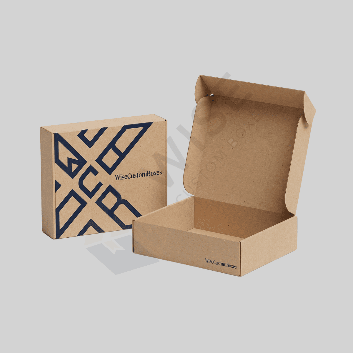 Custom Kraft Mailing Boxes designed for eco-friendly shipping with durable kraft material and branded packaging.