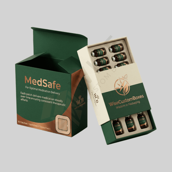 Patch Box Collection Custom Pharmaceutical Patch Boxes - Wise Custom Boxes