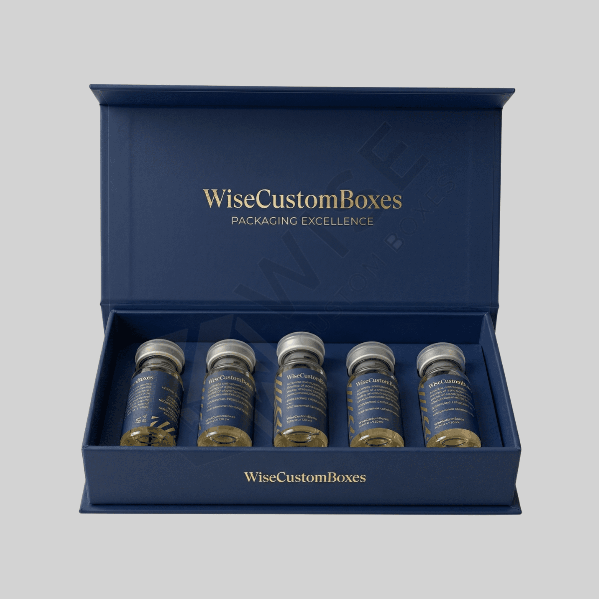 Custom Pharmaceutical Patch Box designed for secure medical packaging with durable materials and hygienic branded presentation.