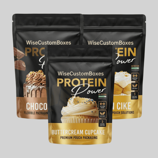 Protein Powder Case Custom Protein Powder Packaging - Wise Custom Boxes