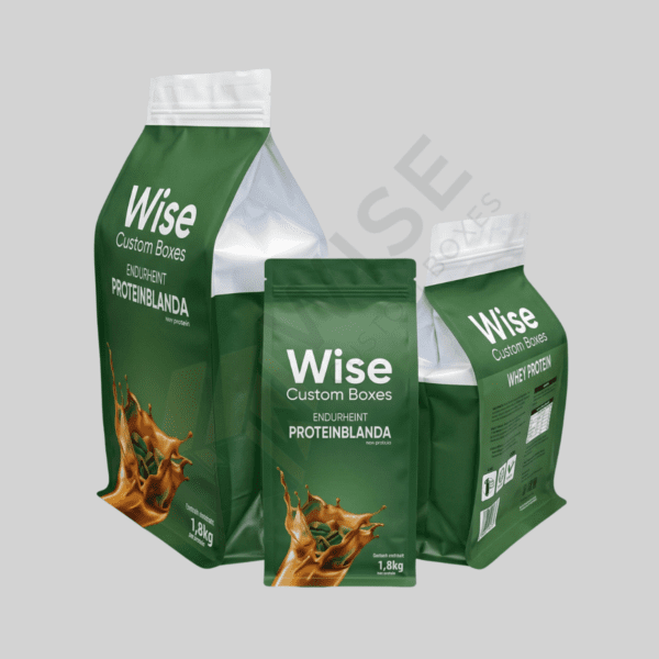 Custom Protein Powder Packaging - Wise Custom Boxes