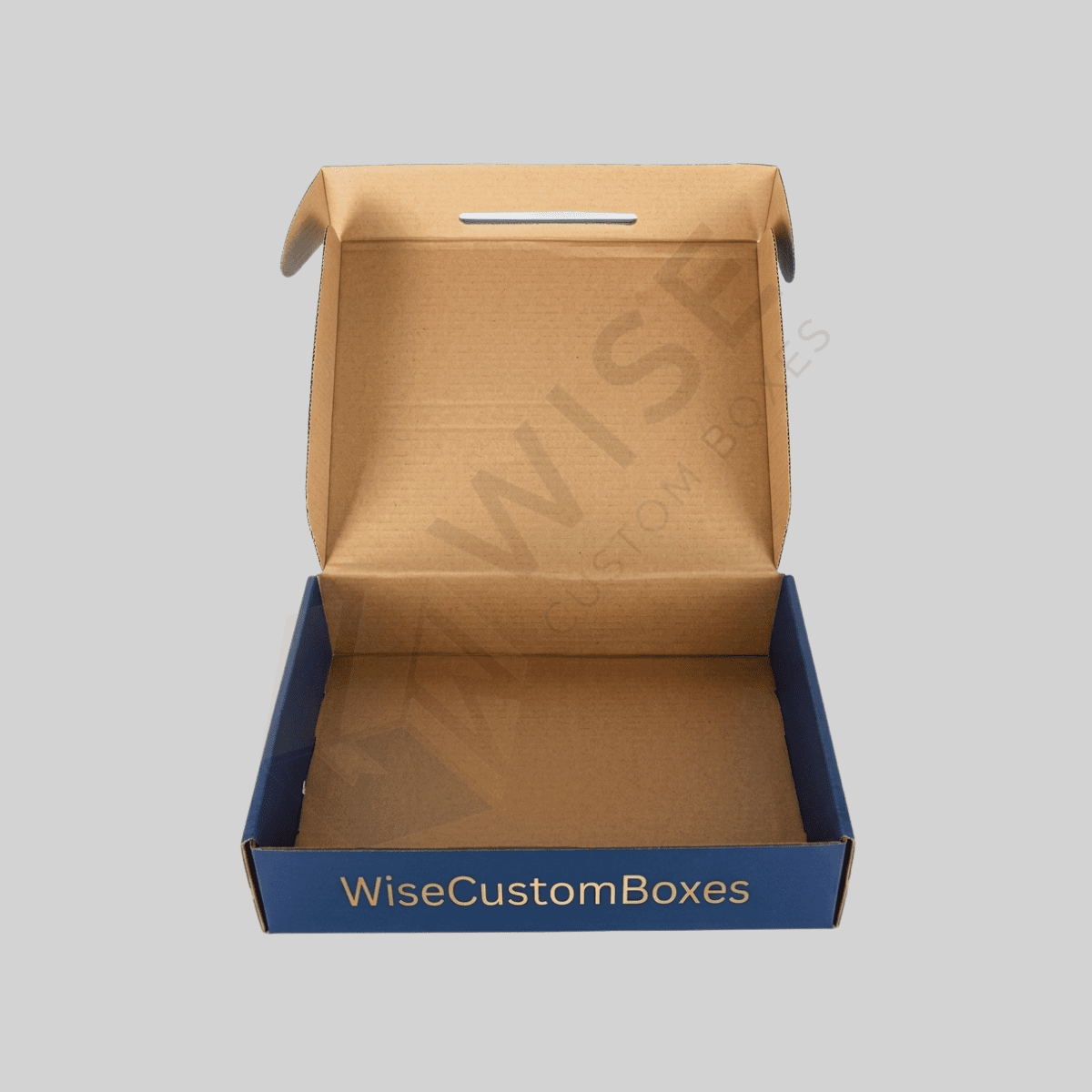 Custom Corrugated Mailer Boxes designed for secure shipping with strong fluted material and branded packaging.