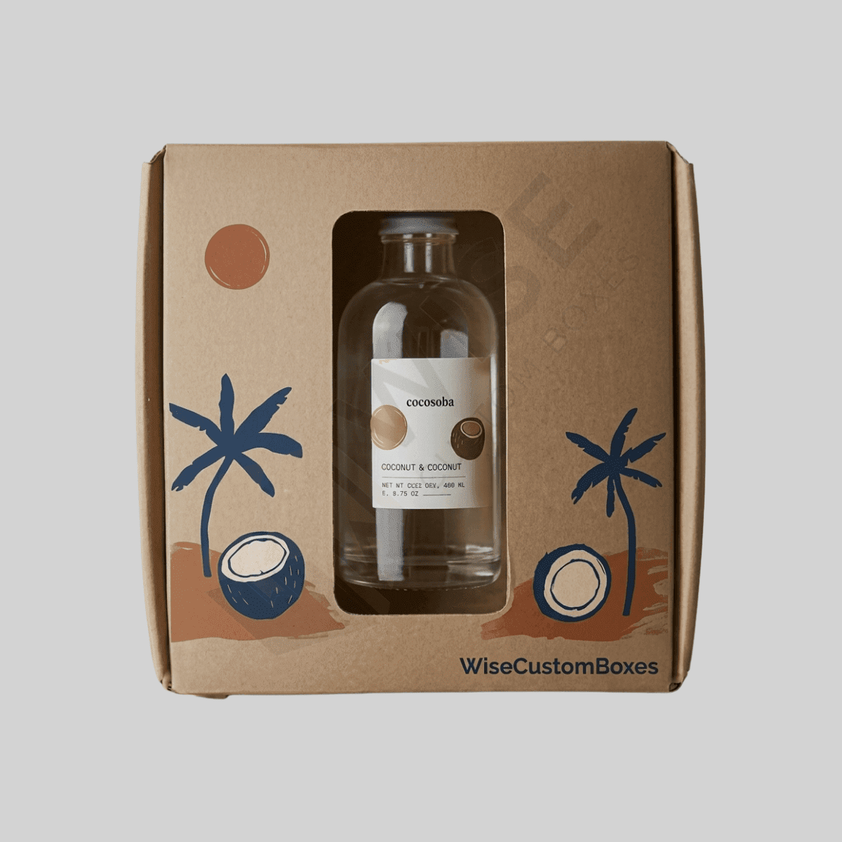 Custom Body Oil Packaging designed for secure oil bottle storage with durable materials and premium branded presentation.