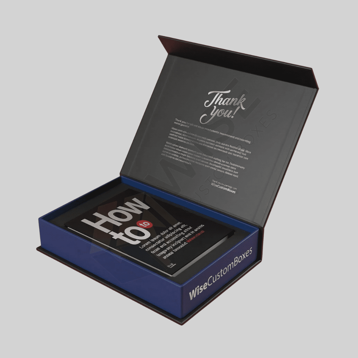 Premium custom book packaging boxes for secure book shipping and retail display