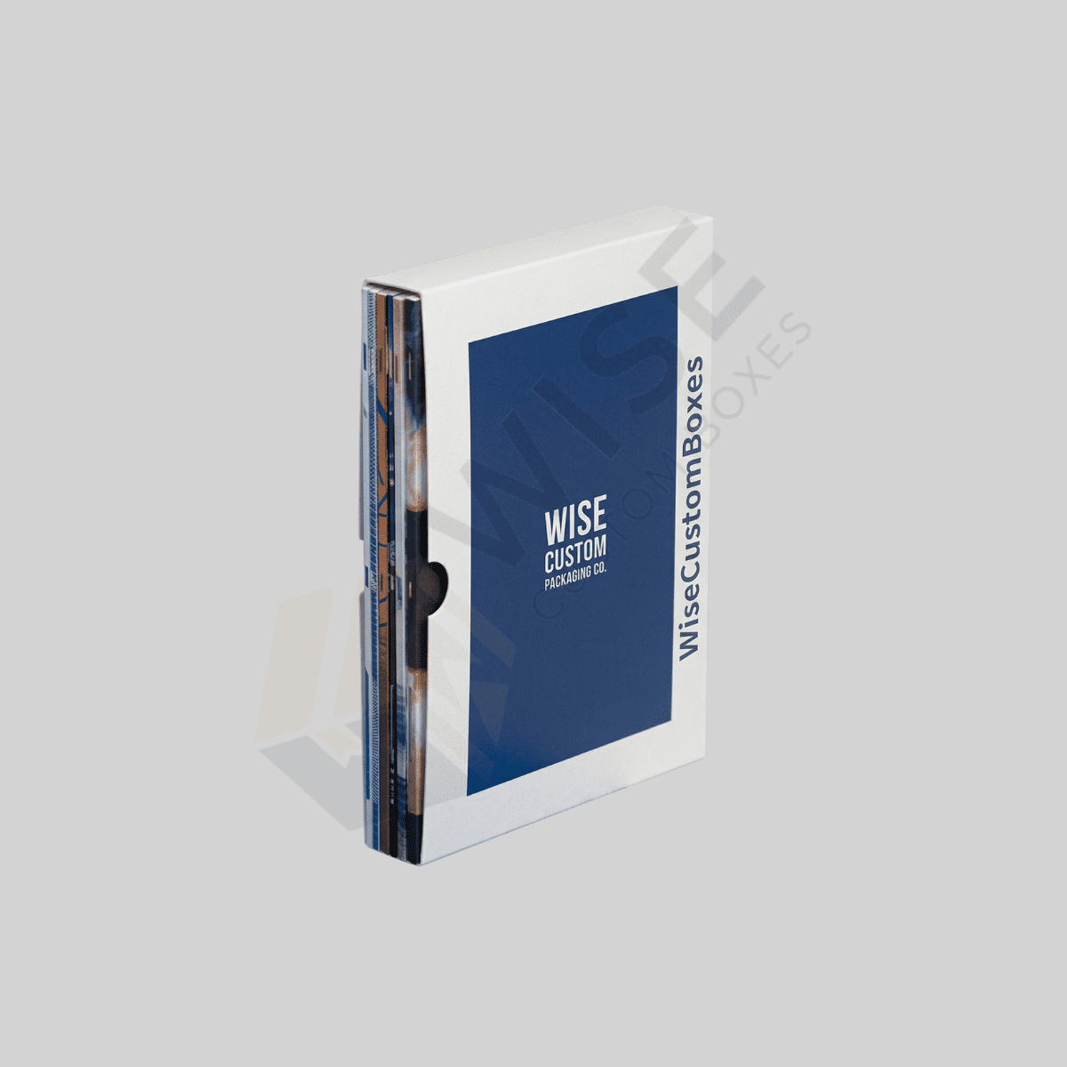 Custom bookend CD cases for secure disc storage and premium media packaging