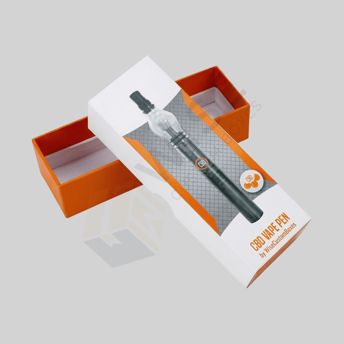 Secure custom cannabis vape packaging designed for cartridge protection and compliant product presentation
