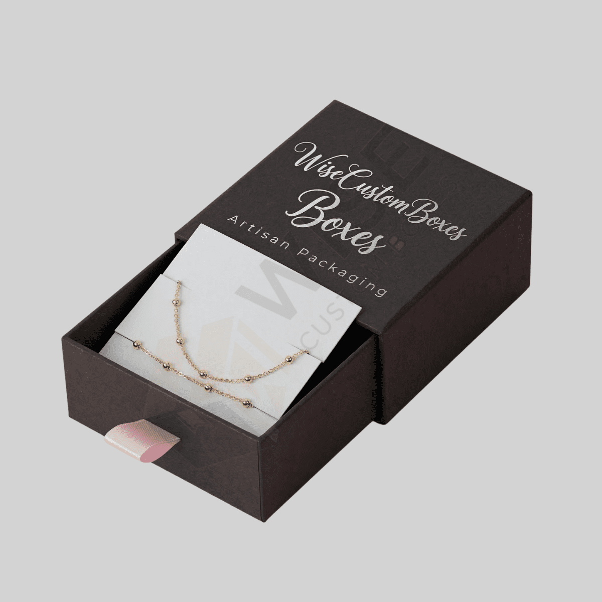 Custom cardboard jewelry boxes with premium printing for secure jewelry packaging and branding