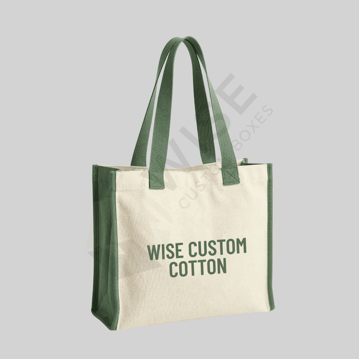 Eco-friendly custom cotton bags with printed branding for shopping and retail packaging