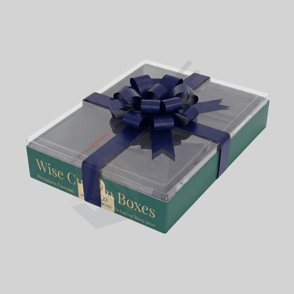 Luxury custom deluxe gift boxes with premium finishing for elegant product packaging