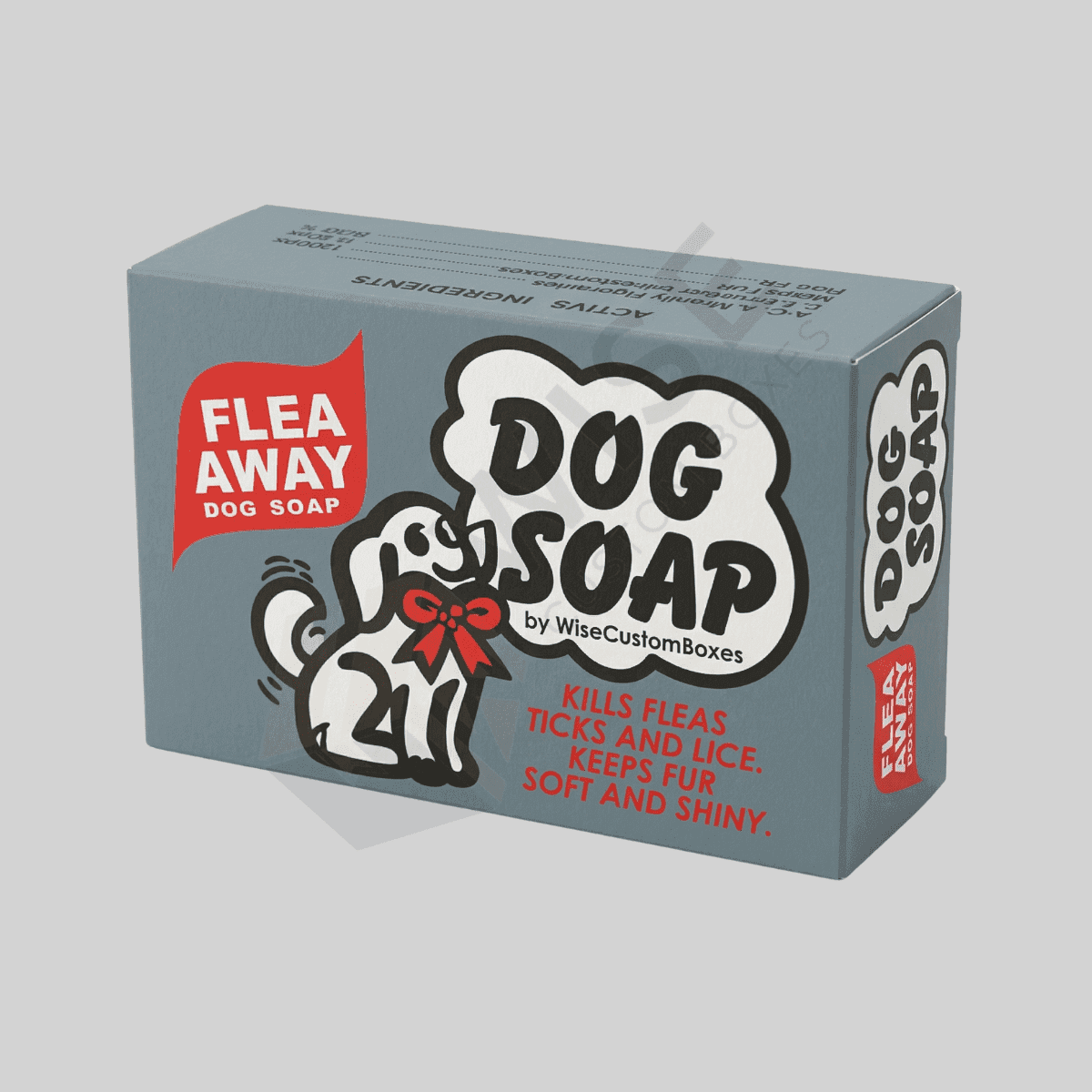 Custom Dog Soap Boxes designed for pet grooming soap packaging with durable materials and branded presentation.