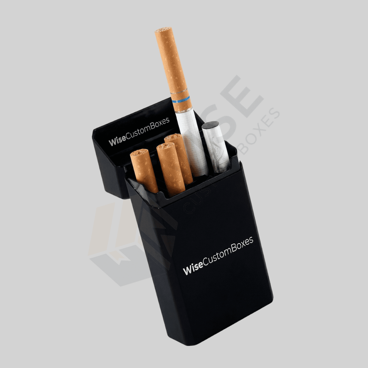 Custom e cigarette boxes designed for secure vape product packaging and premium branding
