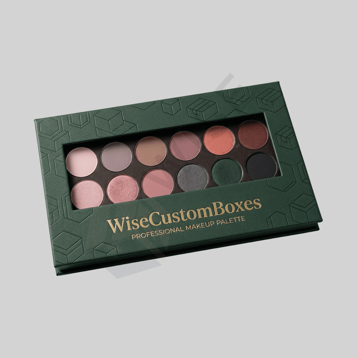 Premium custom eye shadow boxes designed for cosmetic protection and luxury beauty branding