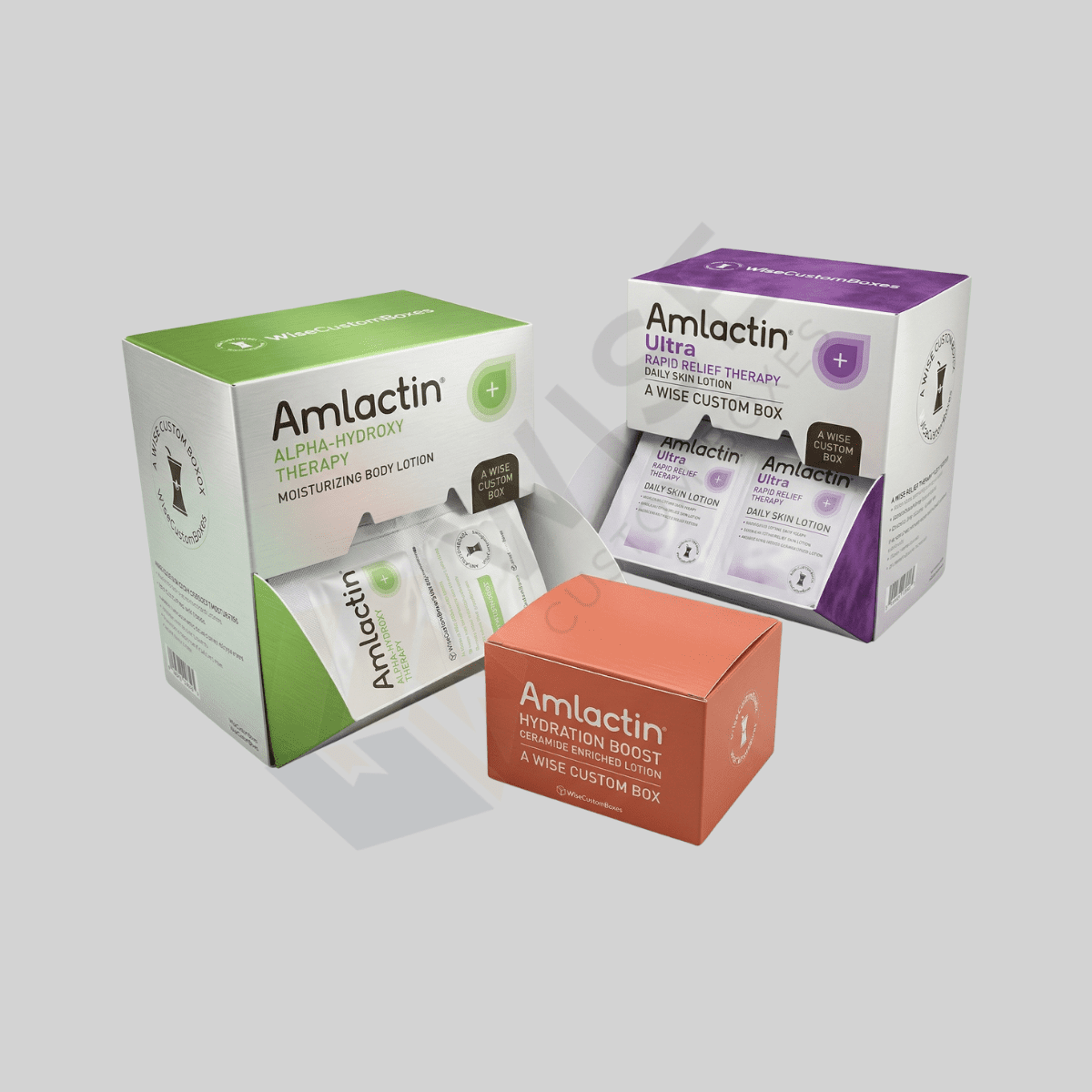 Custom perforated boxes with easy-open design for retail packaging and product display