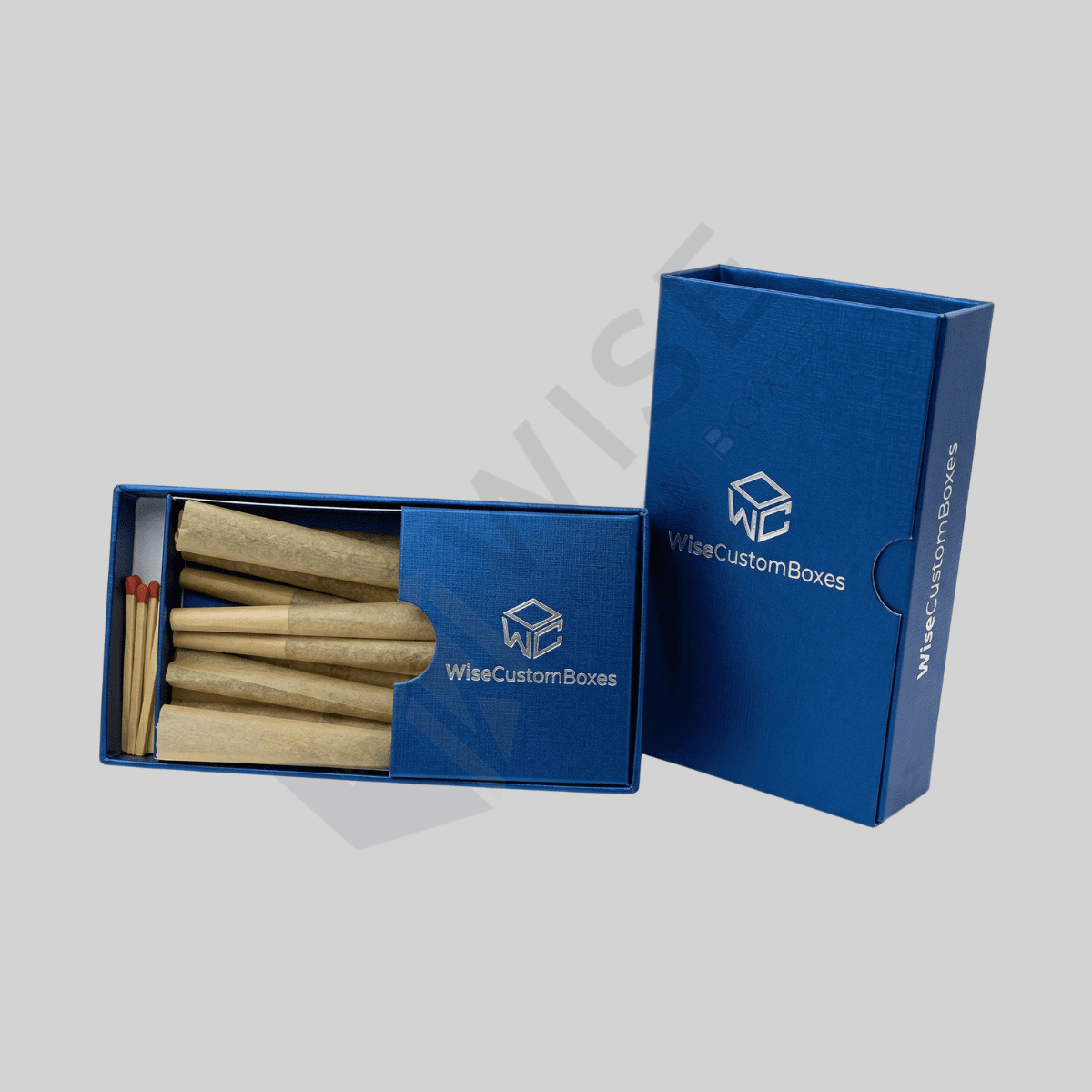 Premium custom pre roll packaging designed for freshness protection and secure retail presentation