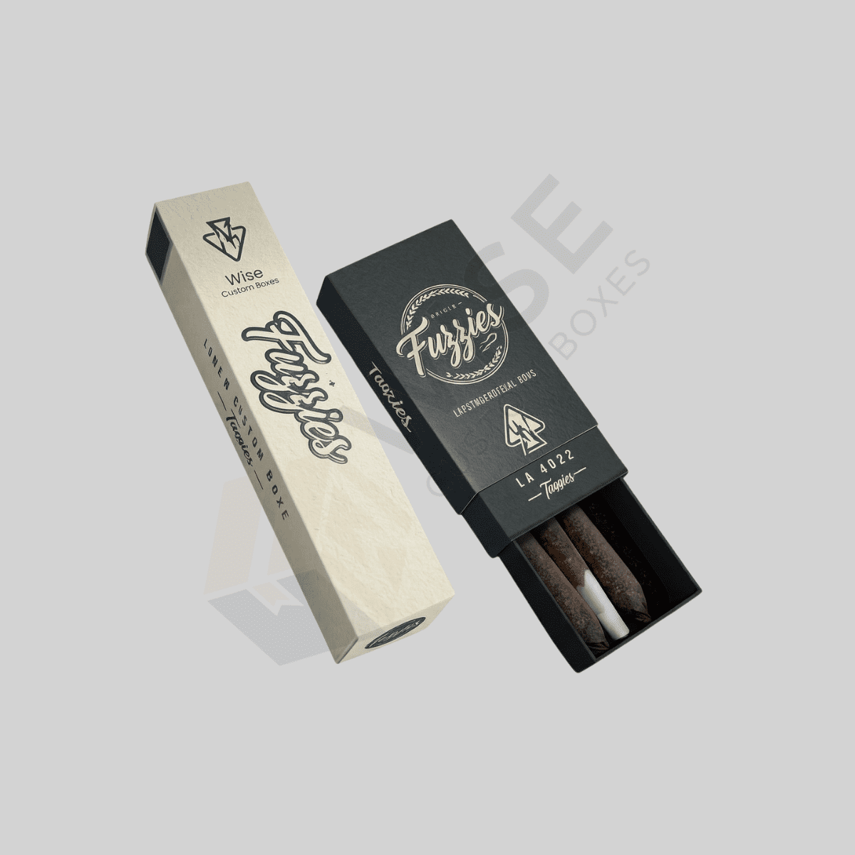Premium custom pre roll packaging designed for freshness protection and secure retail presentation