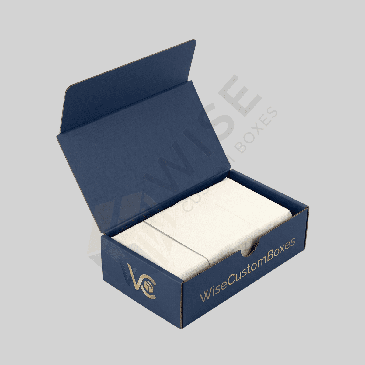 Custom roll end tuck top RETT boxes for secure shipping, retail packaging, and product protection