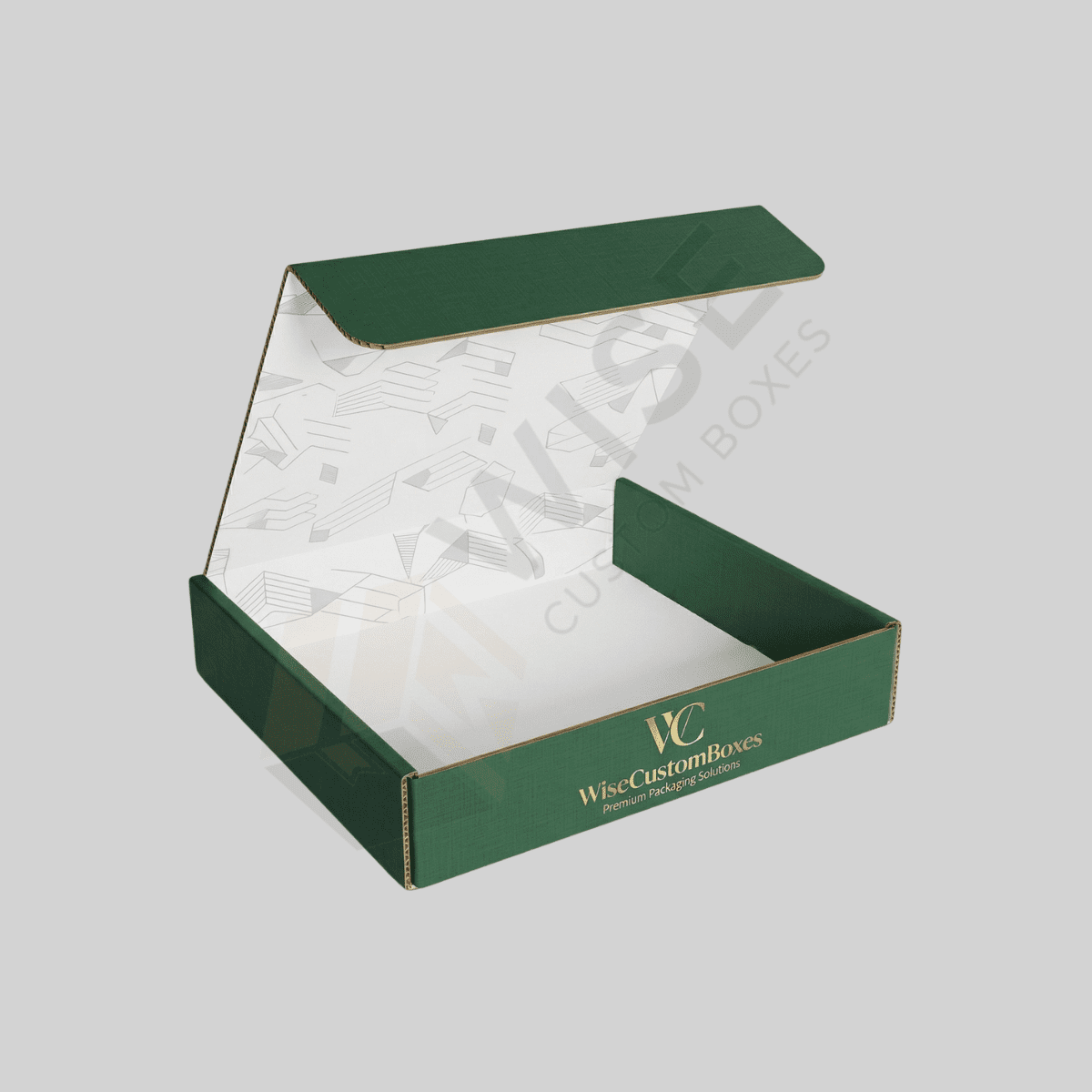 Custom roll end tuck top RETT boxes for secure shipping, retail packaging, and product protection
