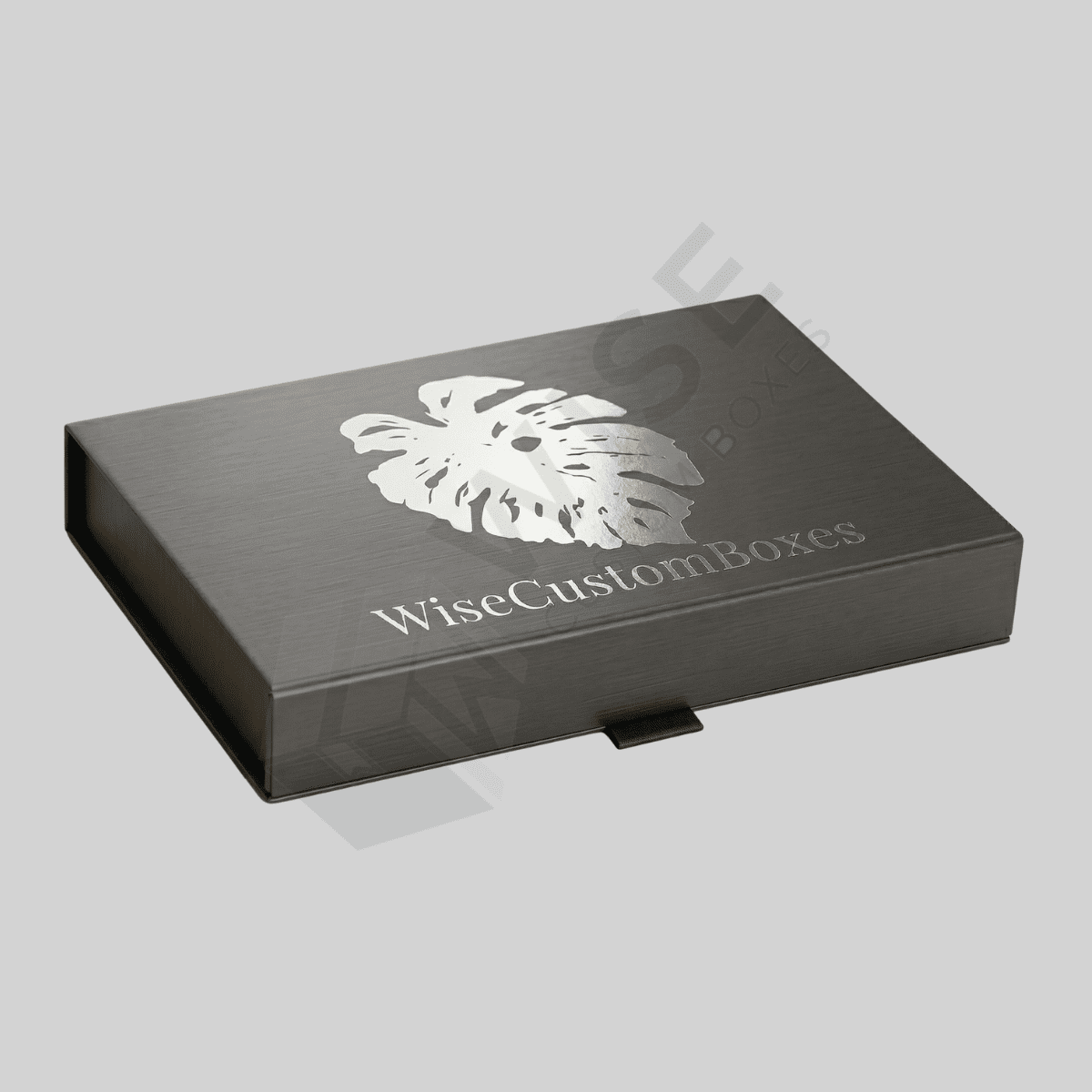 Custom Silver Foil Boxes designed with metallic foil finish for premium packaging and elegant branded presentation.