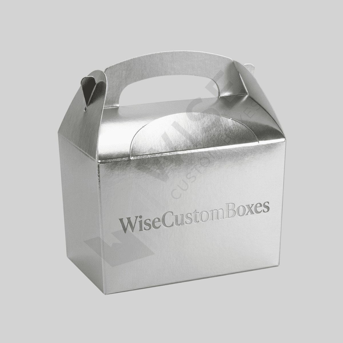 Custom Silver Foil Boxes designed with metallic foil finish for premium packaging and elegant branded presentation.
