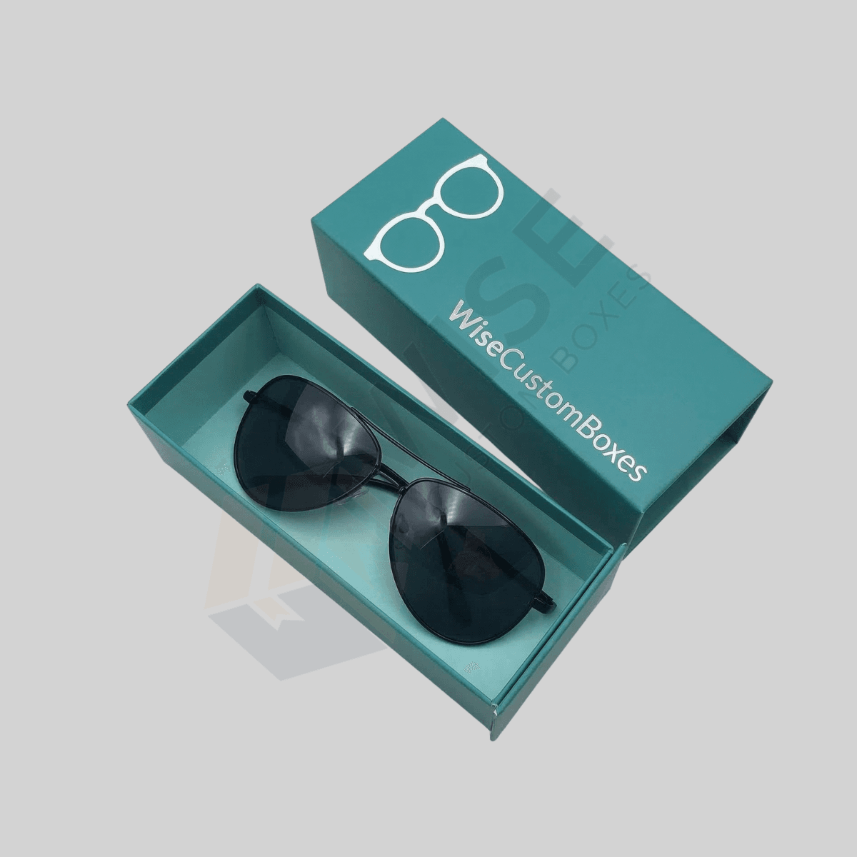 Custom Sunglasses Boxes designed for secure eyewear packaging with durable materials and premium branded presentation.