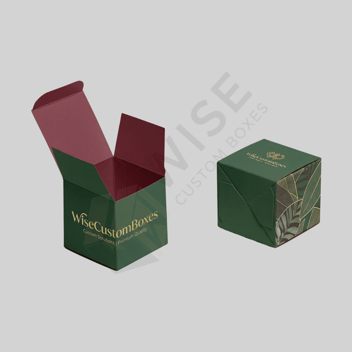 Custom tuck end boxes for retail packaging, cosmetics, and product presentation