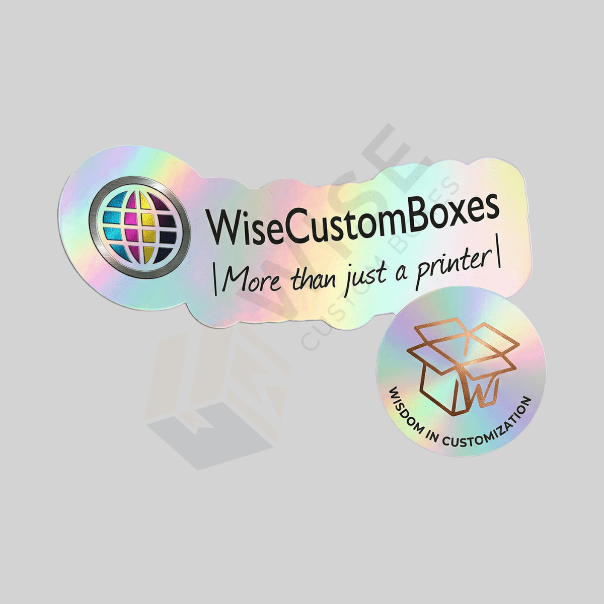 Custom business stickers printing for branding, packaging, and promotional marketing solutions