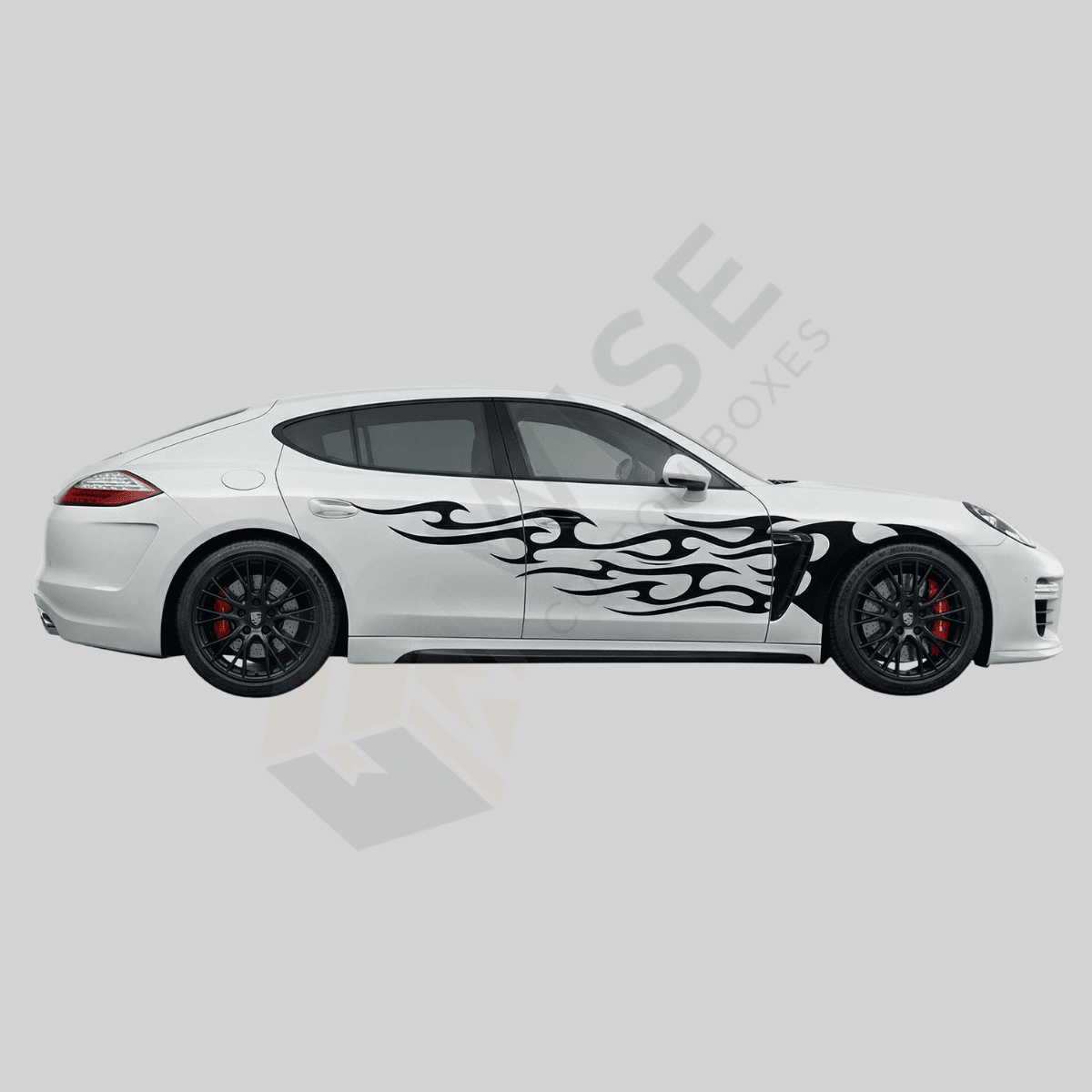 Custom car stickers for vehicle branding, decoration, and promotional advertising