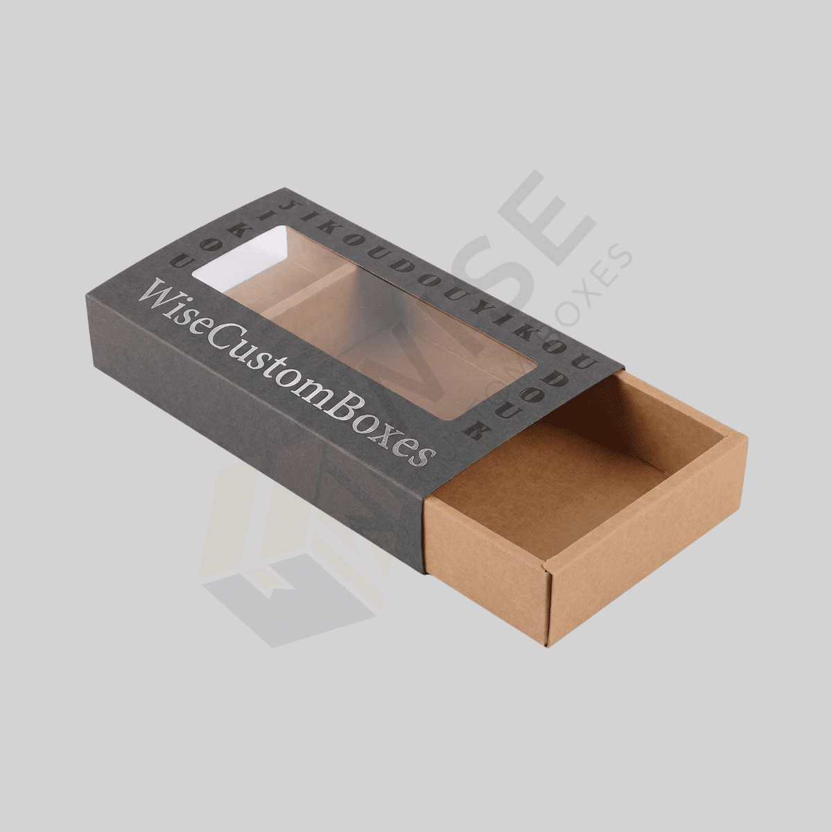 Custom cardboard window boxes designed for durable packaging, product visibility, and retail presentation.