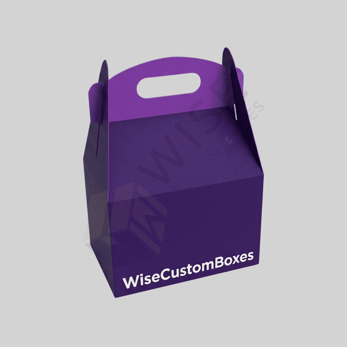 Custom gable bag auto bottom boxes designed for secure packaging, easy carrying, and premium product presentation.