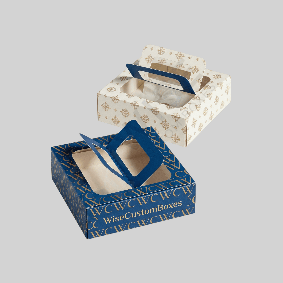 Custom gift window boxes designed for premium gift packaging, product visibility, and elegant presentation.