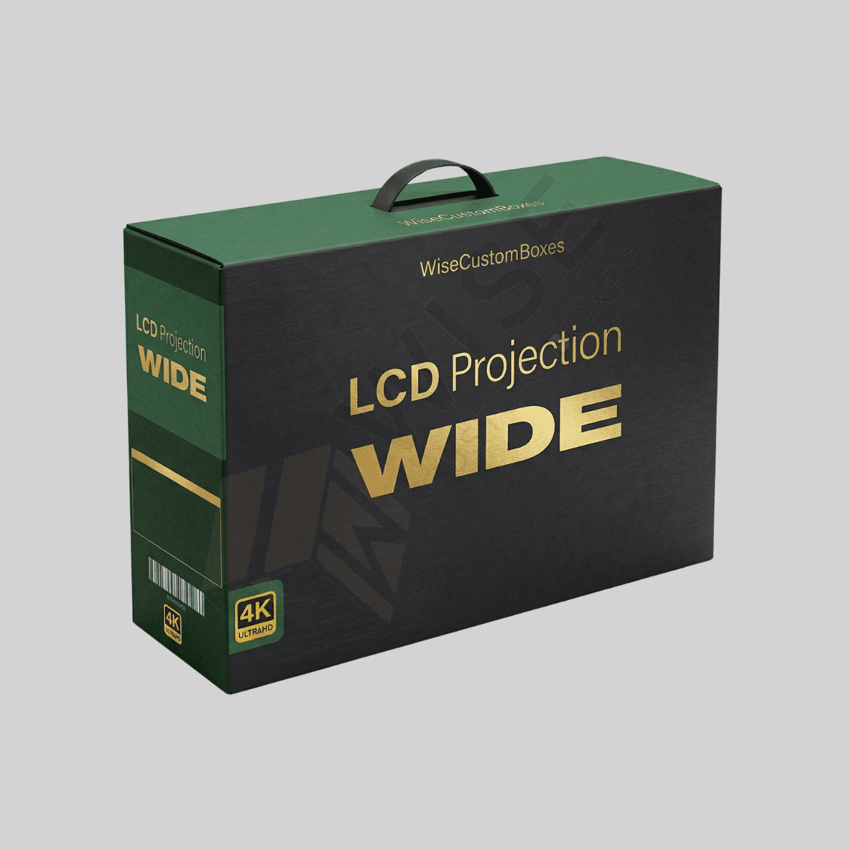 Custom paper briefcase boxes designed for secure packaging, premium presentation, and convenient product carrying.