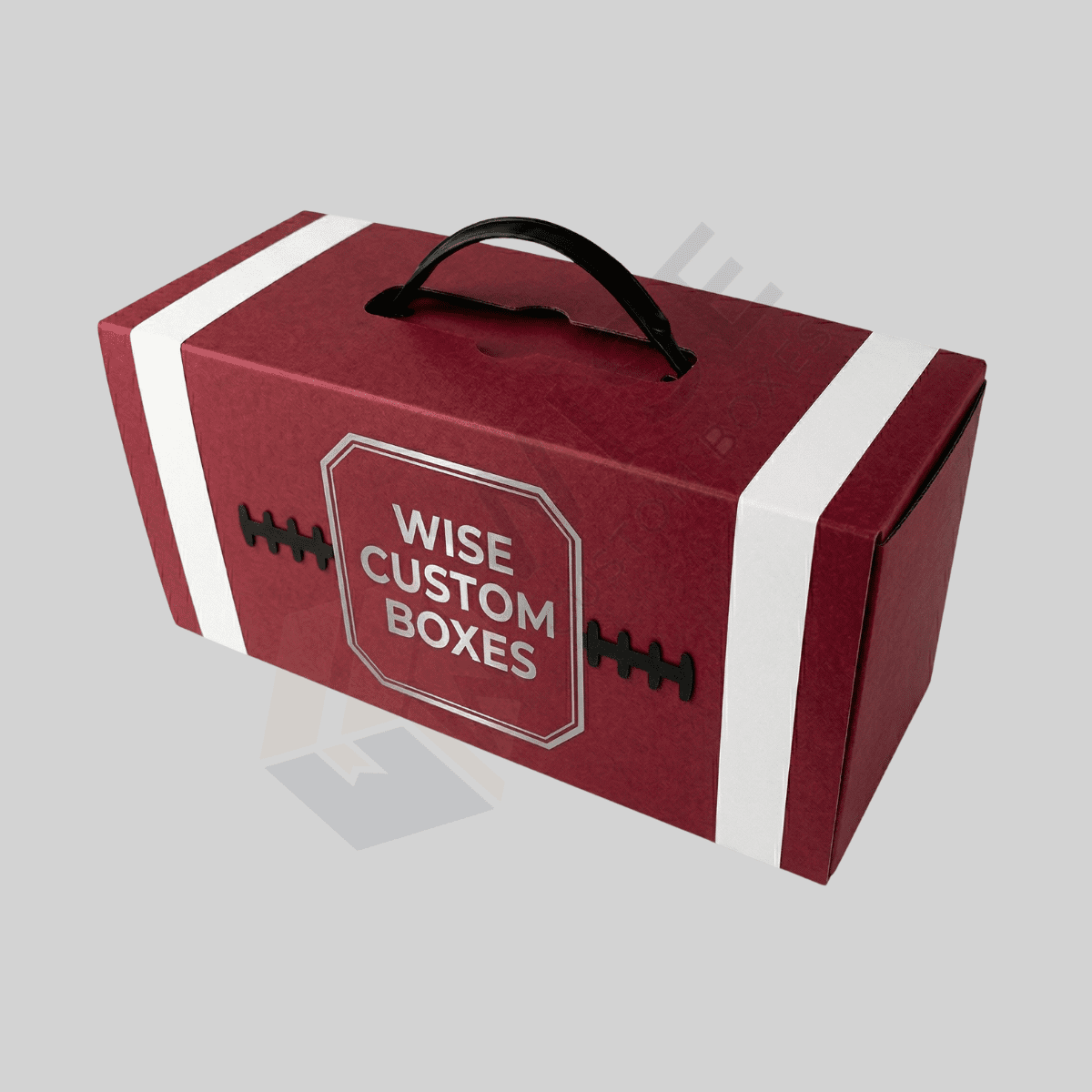 Custom paper briefcase boxes designed for secure packaging, premium presentation, and convenient product carrying.