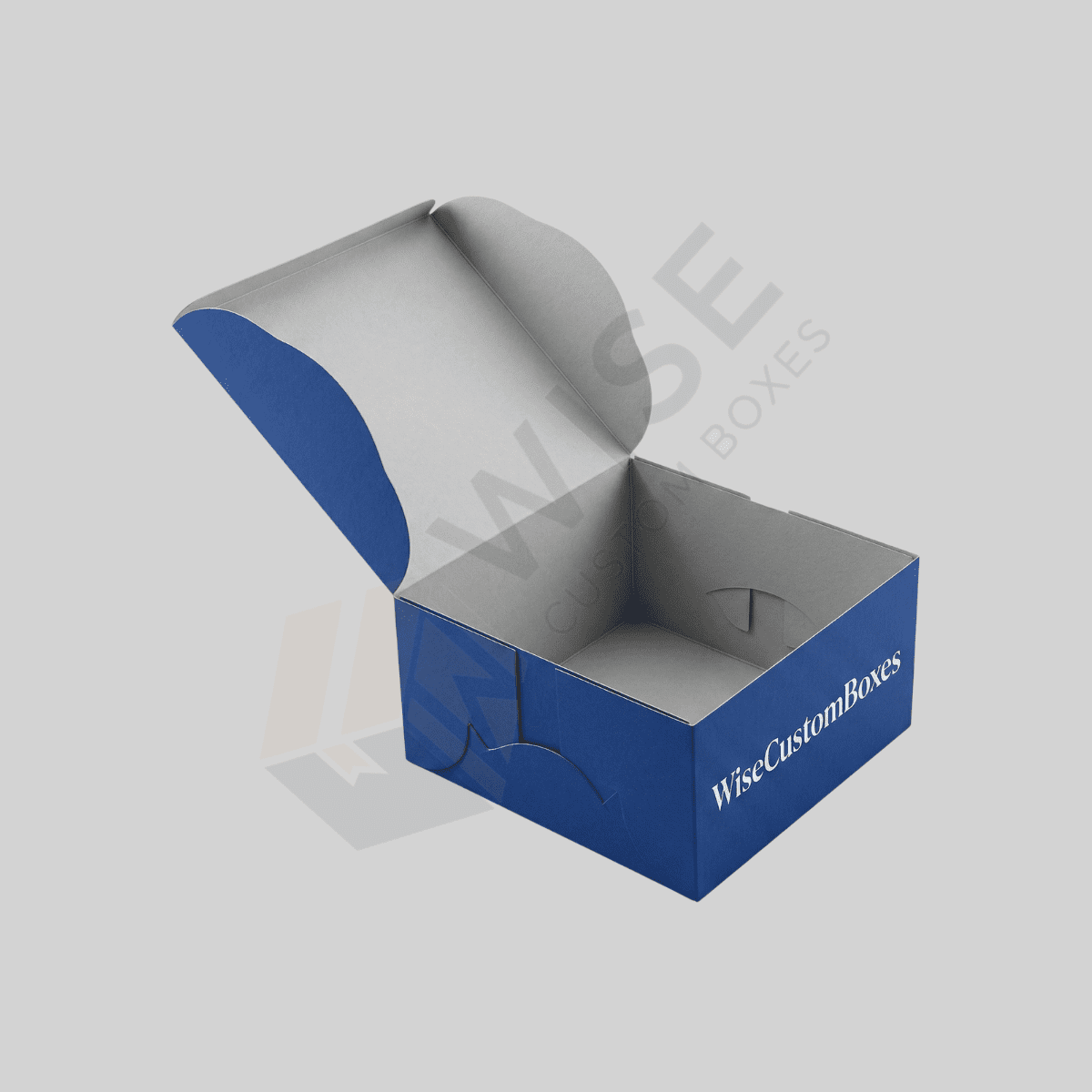 Custom self lock cake boxes designed for secure bakery packaging, product protection, and attractive presentation.