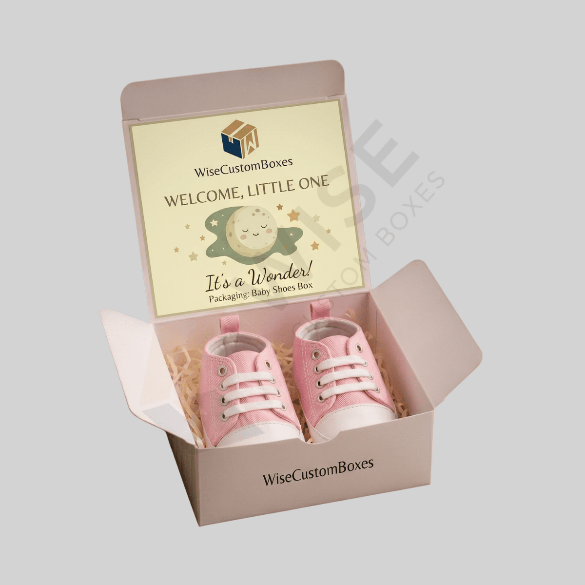 Custom Baby Shoe Boxes with Premium Printed Packaging