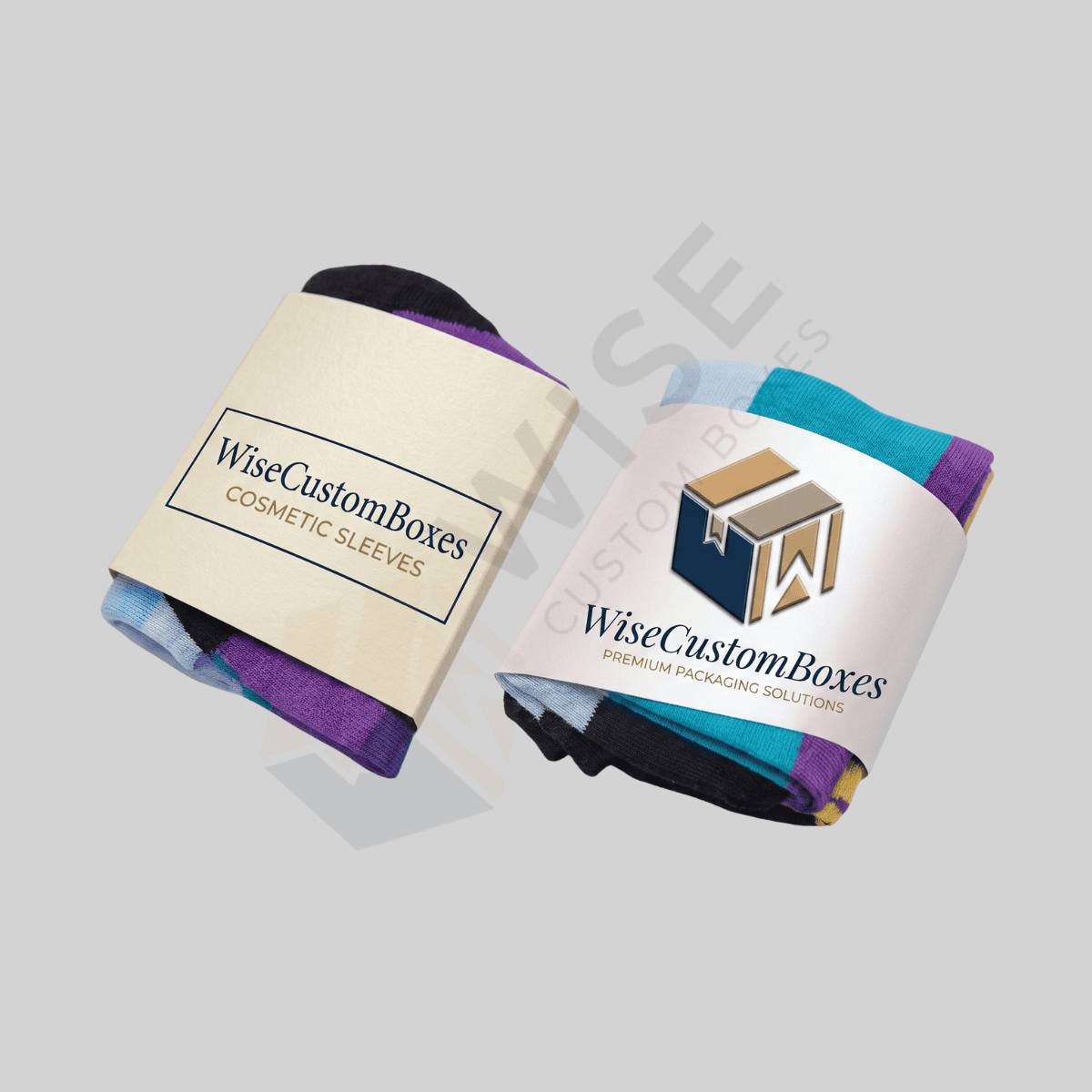 Custom Cosmetic Sleeves Packaging with Premium Printed Branding