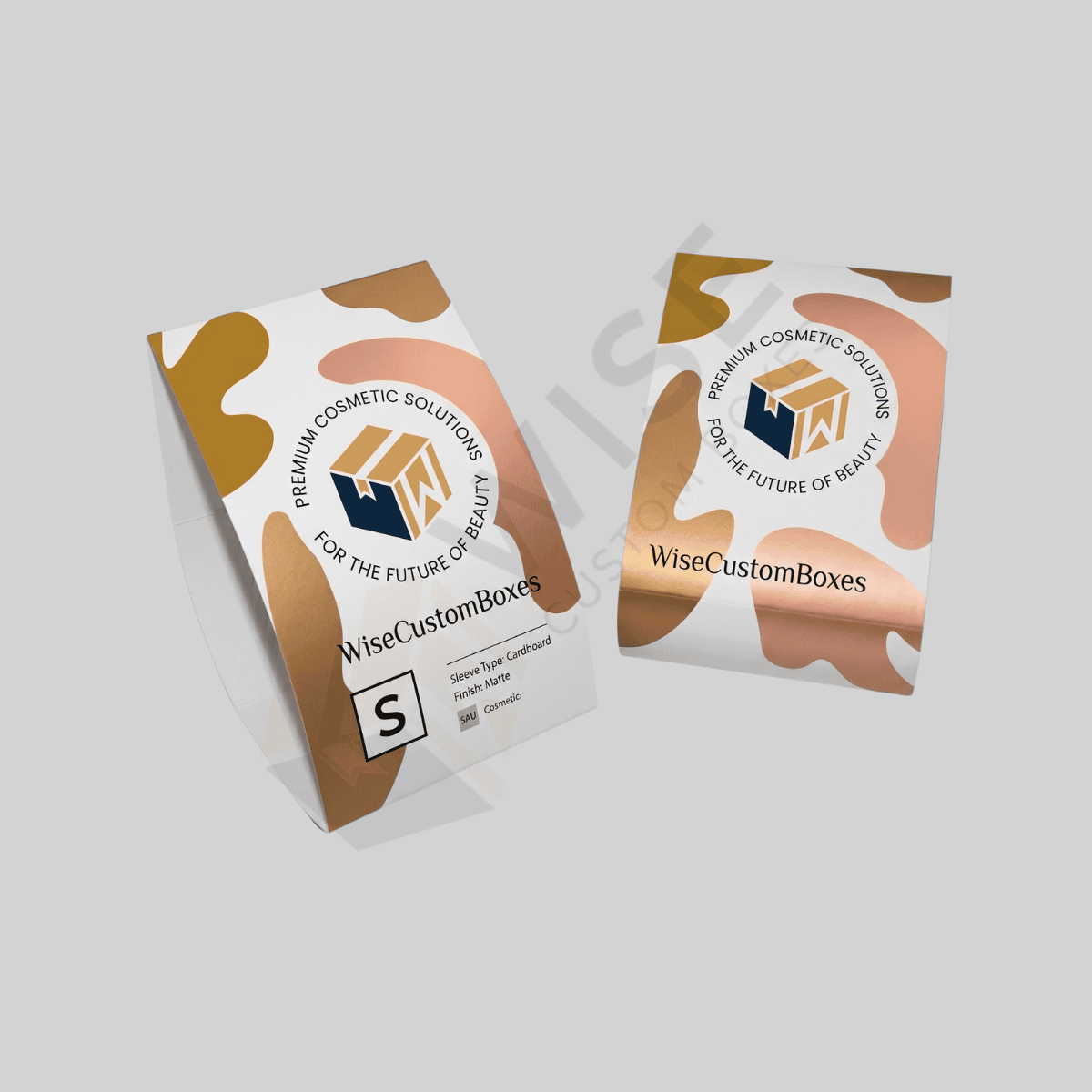 Custom Cosmetic Sleeves Packaging with Premium Printed Branding