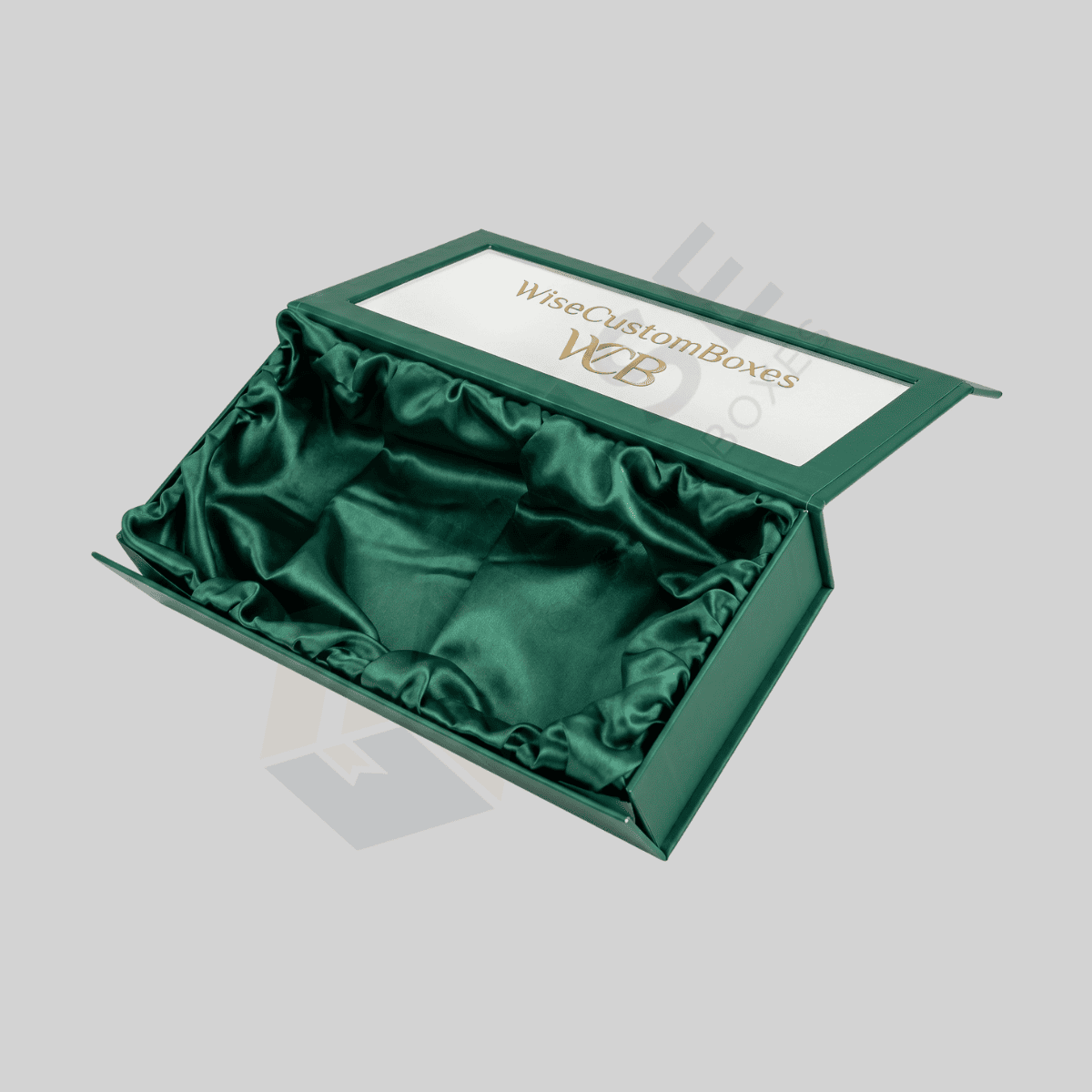 Custom Satin Lined Rigid Boxes for Luxury Product Packaging
