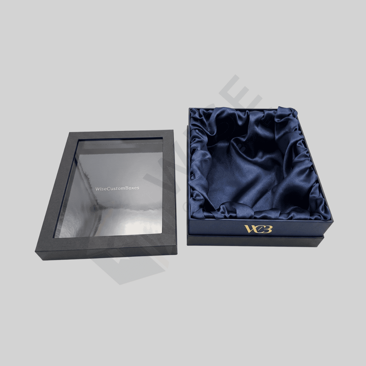 Custom Satin Lined Rigid Boxes for Luxury Product Packaging