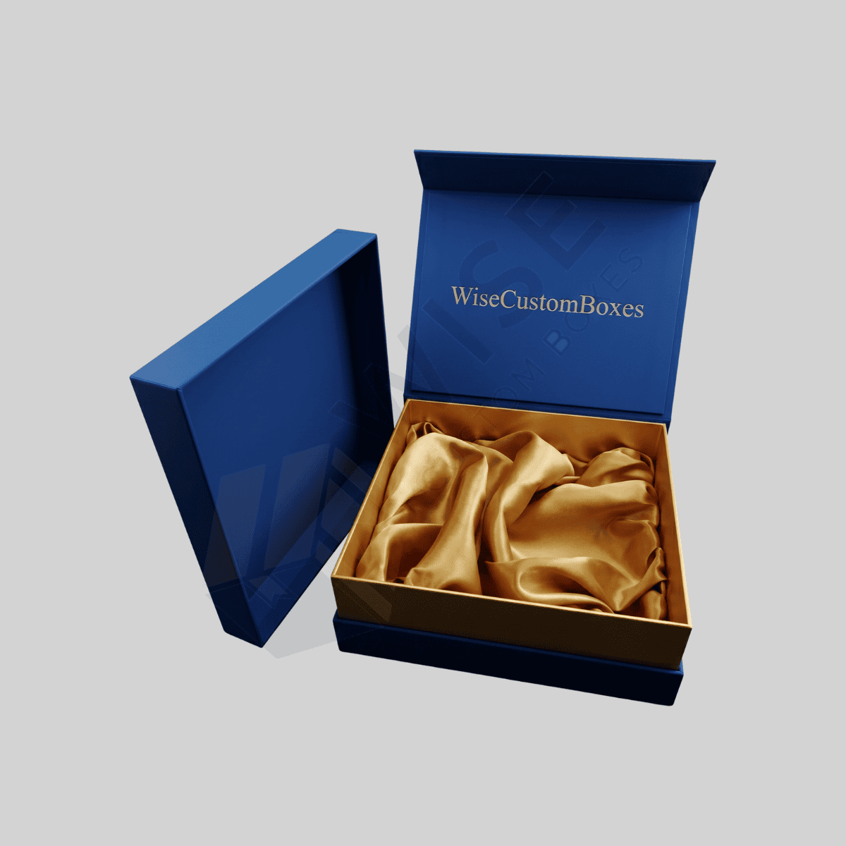 Custom Satin Lined Rigid Boxes for Luxury Product Packaging