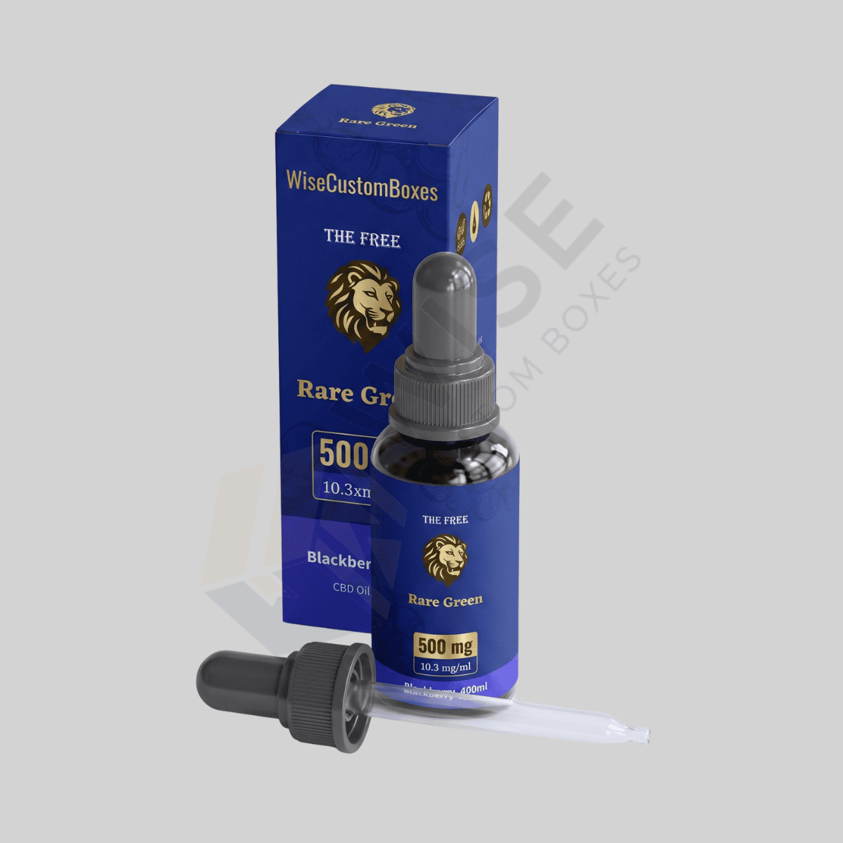Custom 400ml Bottle Boxes for branded bottle packaging